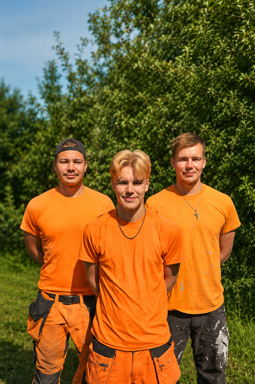 Reneon ammattitaitoinen miehistö